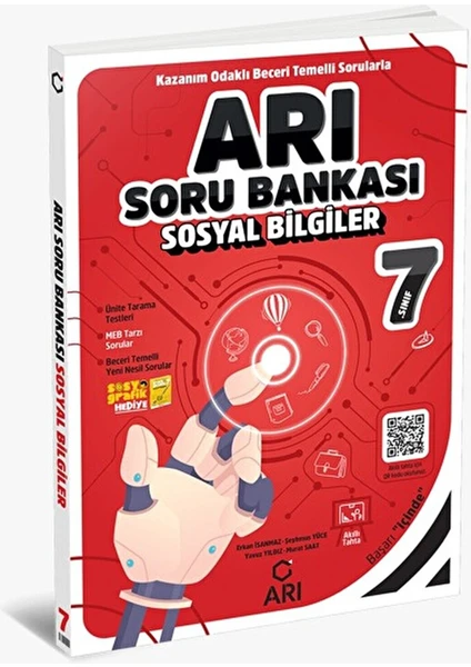 Arı Yayıncılık 7.Sınıf Sosyal Bilgiler Soru Bankası