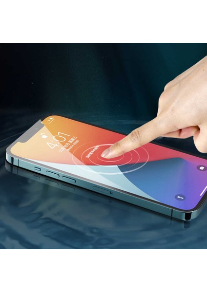 iPhone 12 Mini Uyumlu Tam Kaplama Super Hardness B-Ivista Tempered Cam Ekran Koruyucu 2 Adet