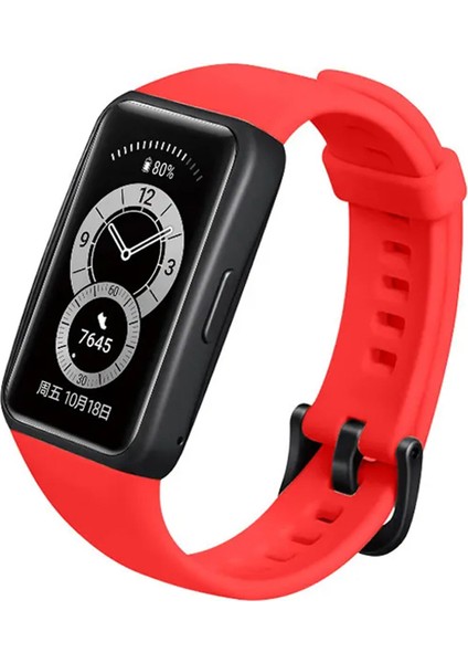 Honor Band 6 Için Silikon Kordon Kayış - FC147