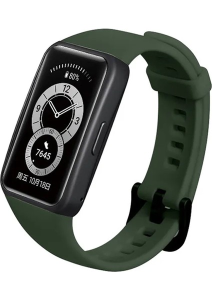 Honor Band 6 Için Silikon Kordon Kayış - FC147
