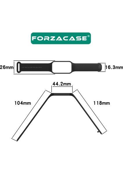 Xiaomi Redmi Band 2 Için Silikon Kordon Kayış - FC146 fiyatları