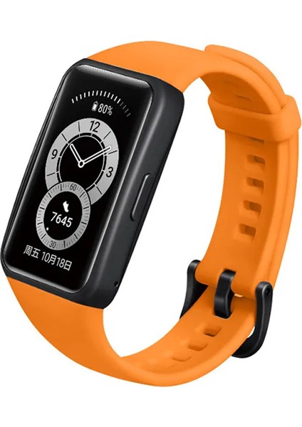 Honor Band 6 Için Silikon Kordon Kayış - FC147