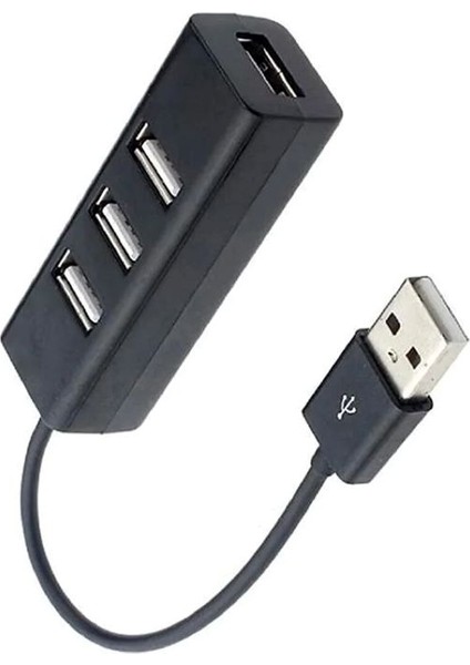 Eco Center USB Çoklayıcı, 4 Girişli USB Çoğaltıcı -2.0 - 4 Port USB Hub USB 2.0 4-Port Siyah. ÇOKLAYICI-YD-37SİYAH