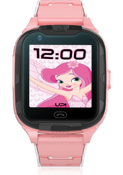 Upsmart Kids Gps 4g Pembe Akıllı Çocuk Saati