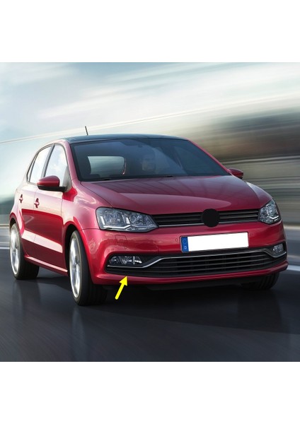 Vw Polo 2015-2017 Ön Tampon Sağ Sis Çerçevesi Kromlu 6C0854662C