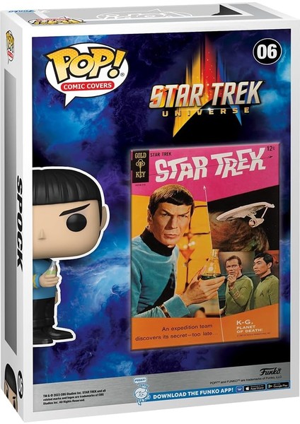 Pop Figür Comic Cover: Star Trek Spock #1