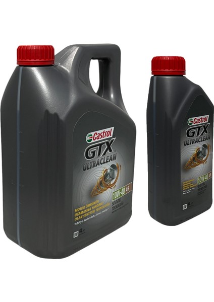 Gtx Ultraclean 10W-40 A/b Motor Yağı 4+1 Litre Üretim Yılı 2023