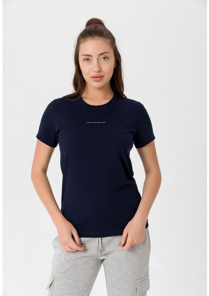 Kadın Kısa Kol Basic T-Shirt