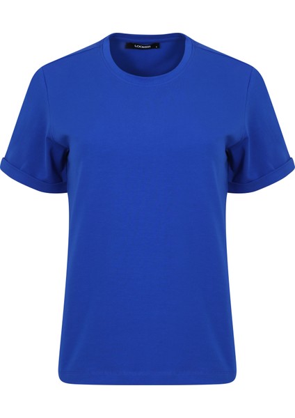 Kadın Kolu Duble Regular Fit T-Shirt