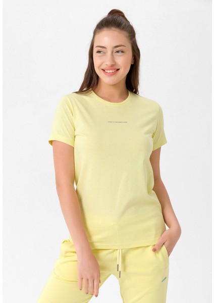 Kadın Kısa Kol Basic T-Shirt