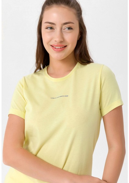 Kadın Kısa Kol Basic T-Shirt