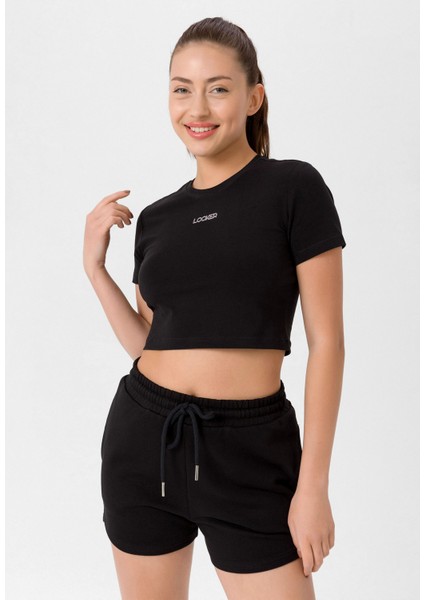 Kadın Slim Fit Crop T-Shirt modelleri