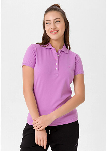 Kadın Polo Yaka T-Shirt