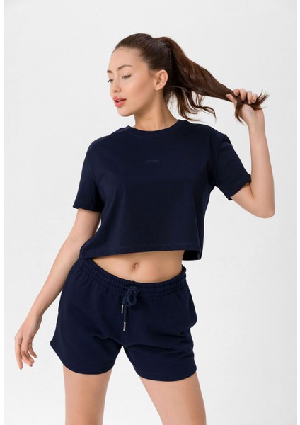 Kadın Oversize Crop T-Shirt