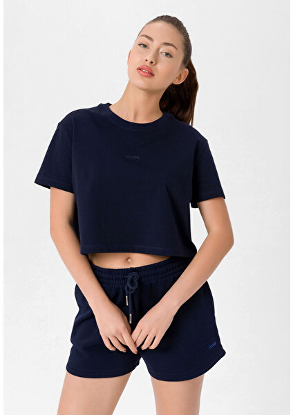 Kadın Oversize Crop T-Shirt