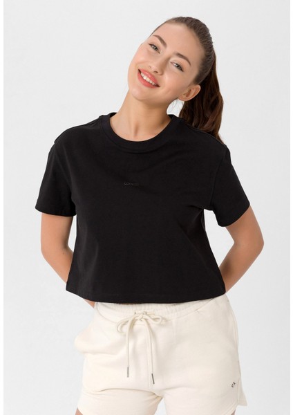 Kadın Oversize Crop T-Shirt