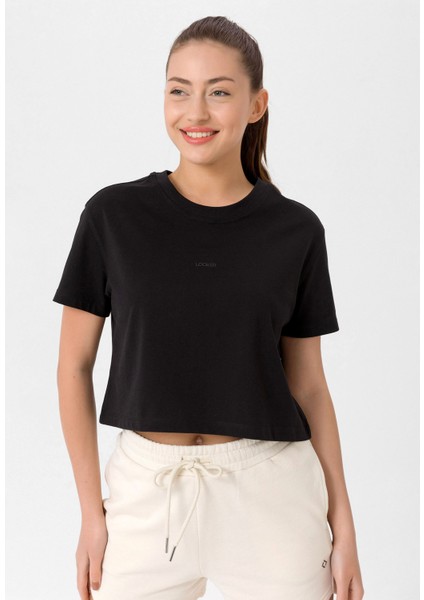 Kadın Oversize Crop T-Shirt