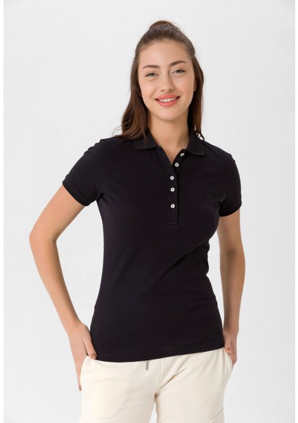 Kadın Polo Yaka T-Shirt