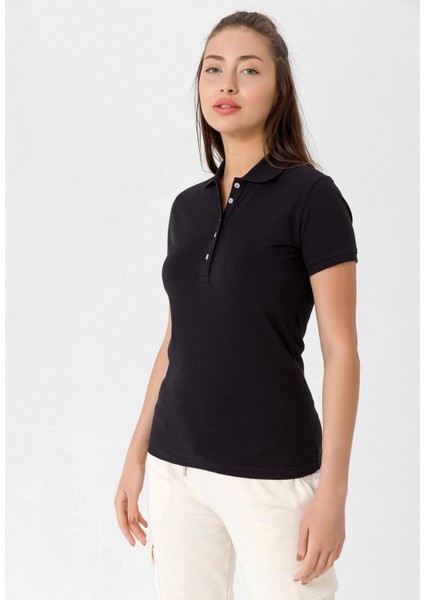 Kadın Polo Yaka T-Shirt