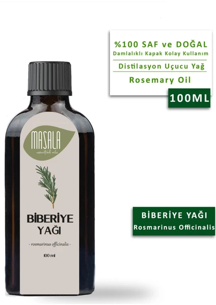 Saf Biberiye (Kuşdili) Yağı 100  ml