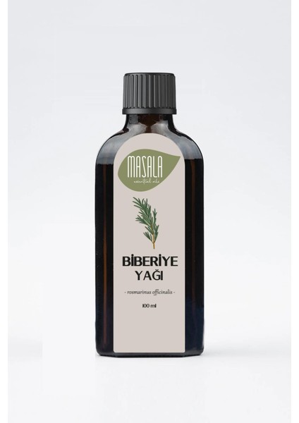 Saf Biberiye (Kuşdili) Yağı 100  ml