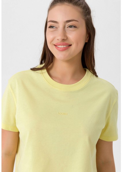 Kadın Oversize Crop T-Shirt