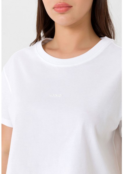 Kadın Oversize Crop T-Shirt