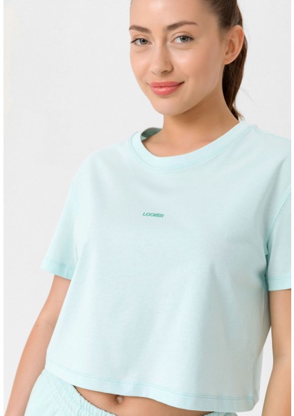 Kadın Oversize Crop T-Shirt