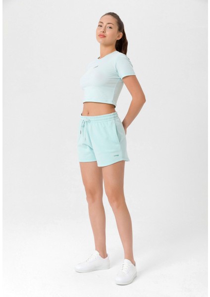 Kadın Slim Fit Crop T-Shirt fırsatları