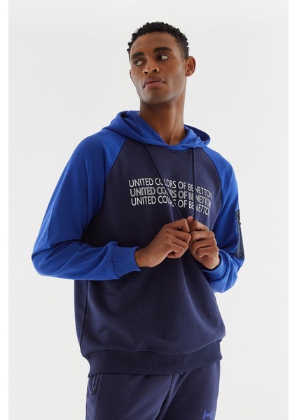 Erkek Kapüşonlu Sweatshirt