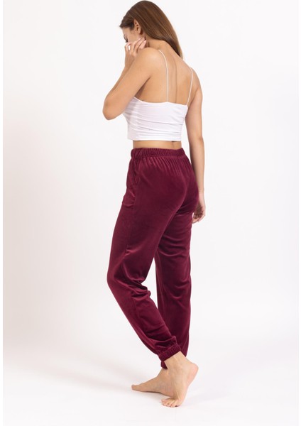 Kadın 503 Cepli Kadife Tek Alt Bordo fırsatları