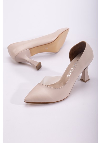 D252 Garantili Kadın Günlük Ortopedik Klasik Topuklu Ayakkabı