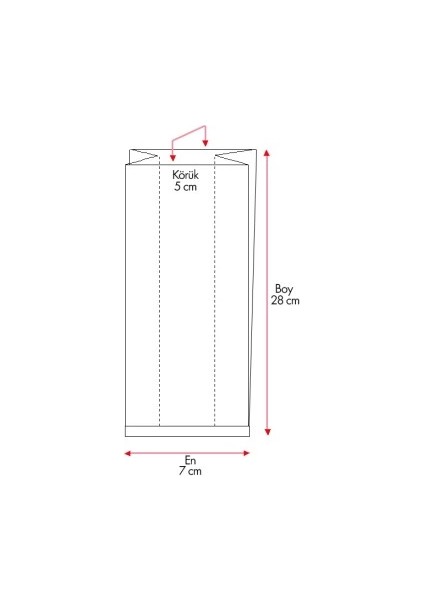 Çatal Kaşık Baskılı Çizgili Şamua Kese Kağıdı 7 x 28 cm 5 kg fiyatları