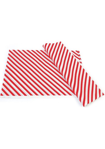 Kırmızı Çizgi Baskılı 40GR Ithal Beyaz Sülfit Ambalaj Kağıdı 70X100CM 5 kg