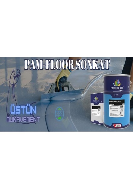 4804 Solventsiz Zemin Kaplama 18 Kg+6 kg Boncuk Mavi Ral 5017 modelleri