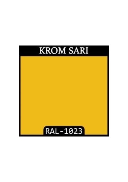 4804 Solventsiz Zemin Kaplama 18 Kg+6 kg Krom Sarı Ral 1023