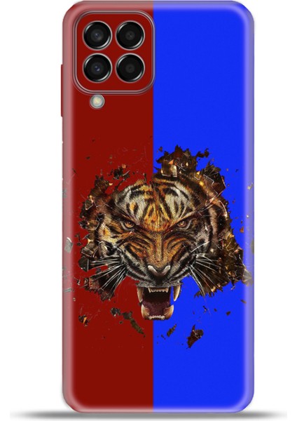 Samsung Galaxy M33 Kılıf Esnek Silikon Kamera Koruma 4K Desenli Özel Tasarım -Karadenizkaplanları