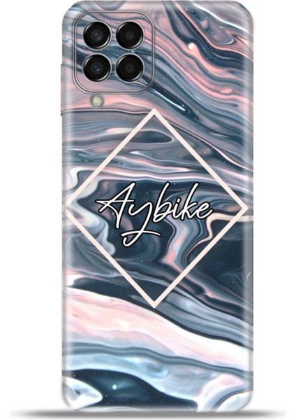 Samsung Galaxy M33 Kılıf Silikon Esnek Kamera Koruma Kişiye Özel Isim - Hipnoz