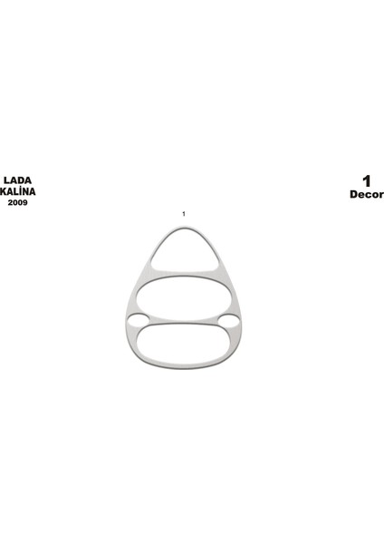 Marscockpitdesign Lada Kalina Ön Torpido Kaplama Alüminyum 1 Parça 2007-›