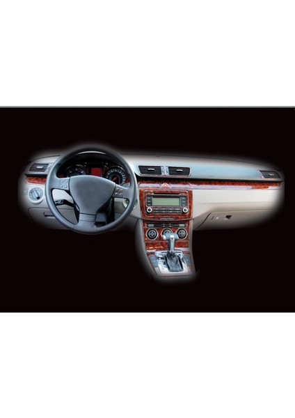 Marscockpitdesign Vw Passat B7 Ön Torpido Kaplama Maun 18 Parça 2011-2018