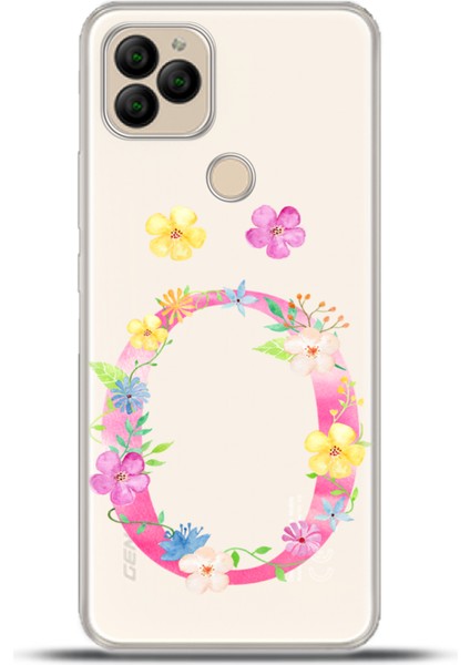 General Mobile Gm 22 / Gm 22S Kılıf Esnek Silikon Kamera Koruma Kişiye Özel Harfler Kai - Ö Harfi