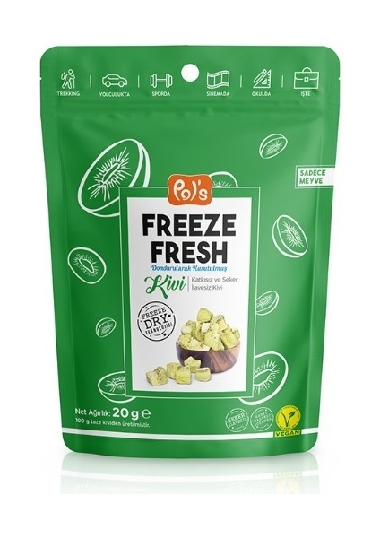 Freeze Fresh Dried Kiwi