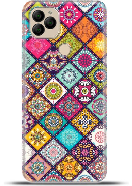 General Mobile Gm 22 Plus Kılıf Esnek Silikon Kamera Koruma 4K Desenli Özel Tasarım - Girift