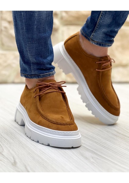 3220 Deri Taba Erkek Casual Ayakkabı