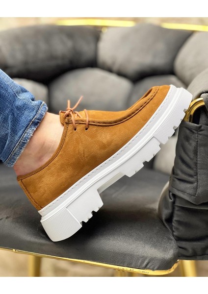 3220 Deri Taba Erkek Casual Ayakkabı