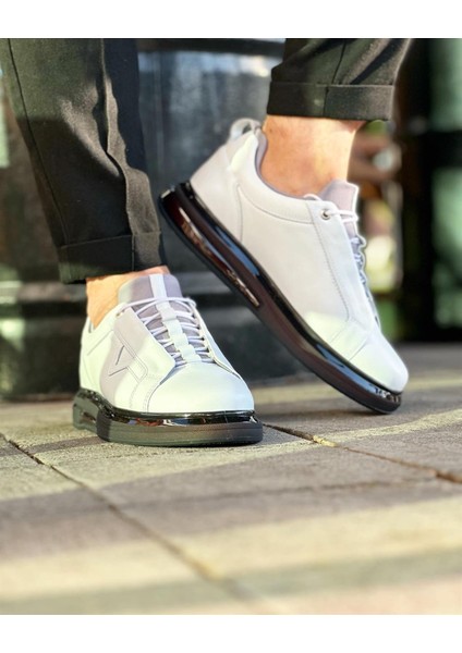 0396 Deri Beyaz Sneaker Erkek Ayakkabı fiyatları