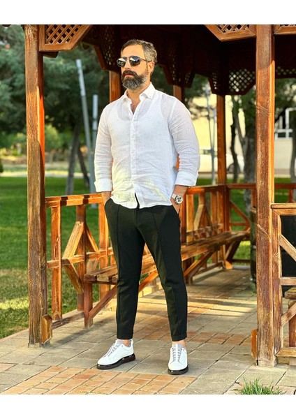 0396 Deri Beyaz Sneaker Erkek Ayakkabı indirimleri