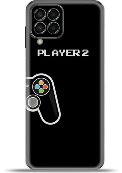 Samsung Galaxy M33 Kılıf Esnek Silikon Kamera Koruma 4K Desenli Özel Tasarım - Player2