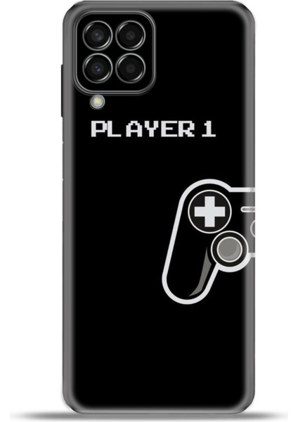 Samsung Galaxy M33 Kılıf Esnek Silikon Kamera Koruma 4K Desenli Özel Tasarım - Player1