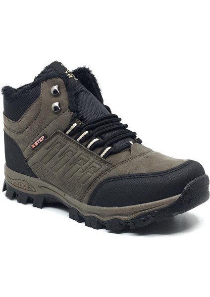 Step Erkek Günlük Outdoor Kışlık Kauçuk Kaymaz Taban Büyük Numara Spor Ayakkabı Bot 36-47